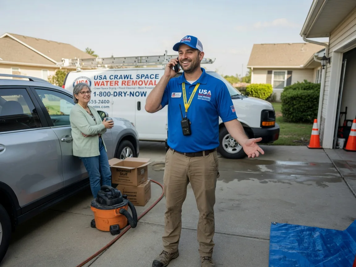 Crawl Space Water Removal Grannis, AR FAQs